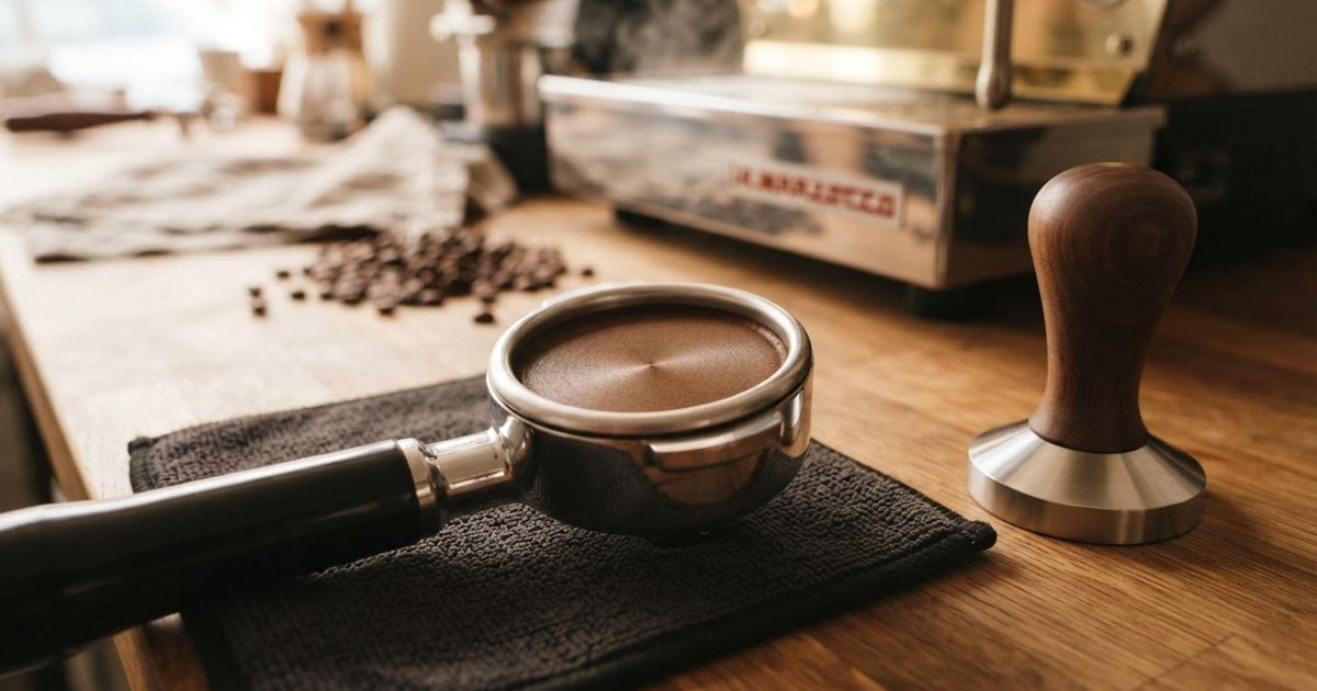 Espresso Puck Prep for Beginners: Distribution, Tamping, and Which Details Matter First