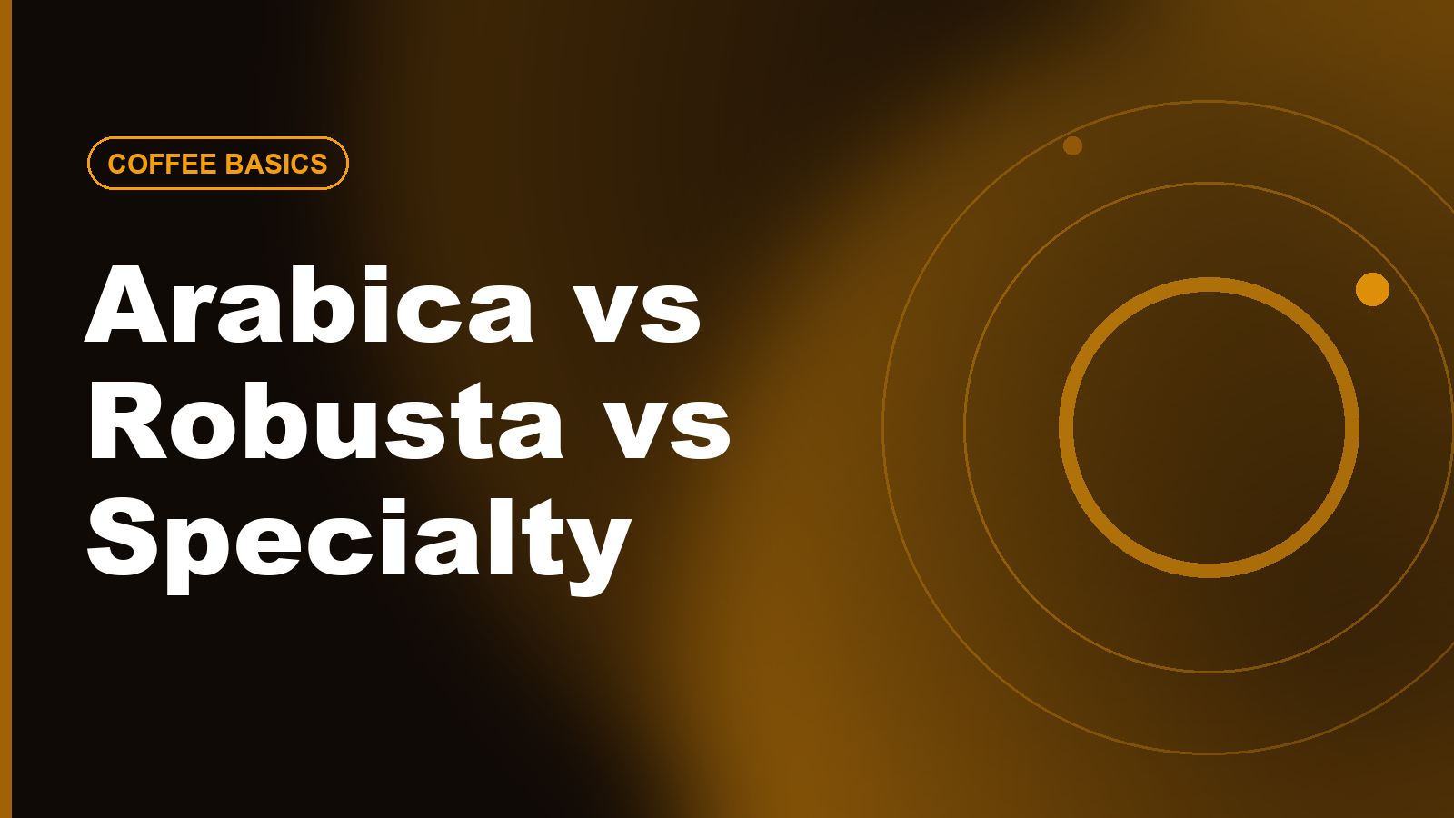 Arabica vs Robusta vs Specialty Coffee: What's the Difference?